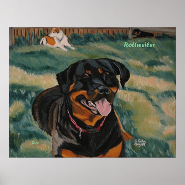 Rottweiler 2 poster (Framsidan)