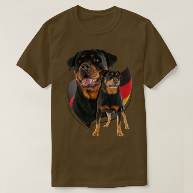Rottweiler 6 t shirt (Design framsida)