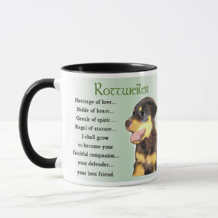 Rottweiler Älskare Gifts Mugg