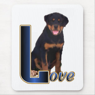 Rottweiler Älskare Gifts Musmatta