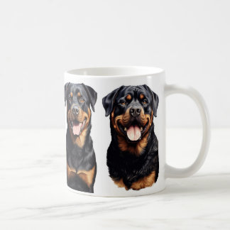 Rottweiler älskare kaffe koppar