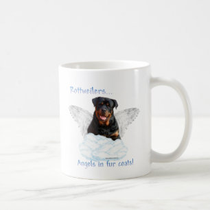 Rottweiler ängel kaffemugg