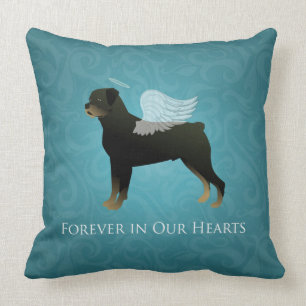 Rottweiler Angel - Pet Memorial Design Kudde