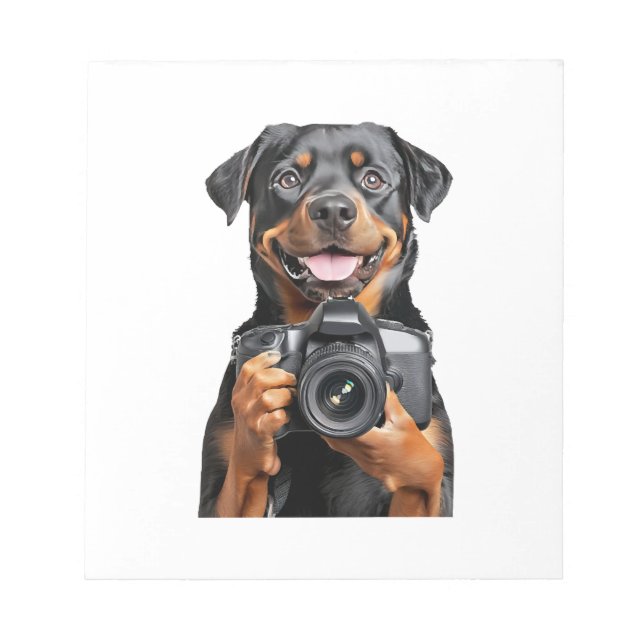 Rottweiler   anteckningsblock (Framsida)
