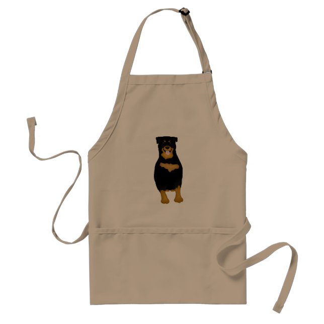 Rottweiler Apron Förkläde (Framsidan)