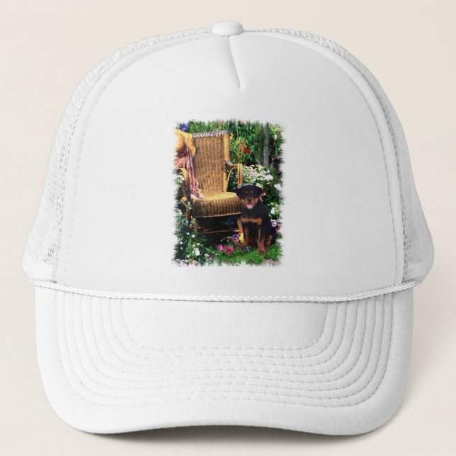 Rottweiler Art Gifts Truckerkeps (Framsida)