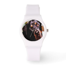 Rottweiler Artistic Pet Portait Armbandsur