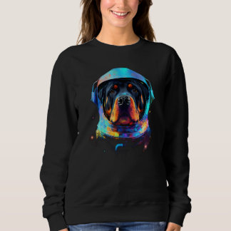 Rottweiler Astronaut Dog in Space Suit Planetary E T Shirt