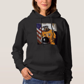 Rottweiler Astronaut Proud Patriotic T Shirt