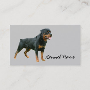 Rottweiler avelsdjurvisitkort visitkort