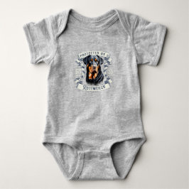 Rottweiler Baby Onesie T Shirt