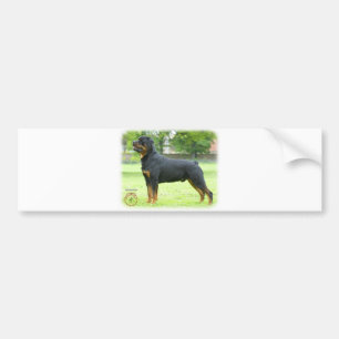 Rottweiler Bildekal