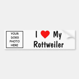Rottweiler Bildekal