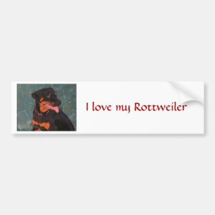 Rottweiler bildekal