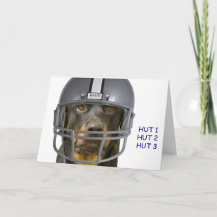 Rottweiler Birthday Card av Focus för en orsak Kort