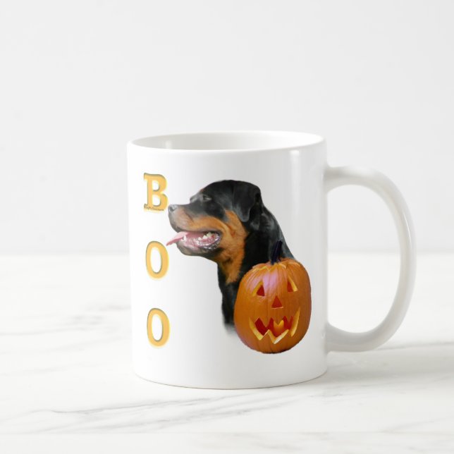 Rottweiler Boo Kaffemugg (Höger)