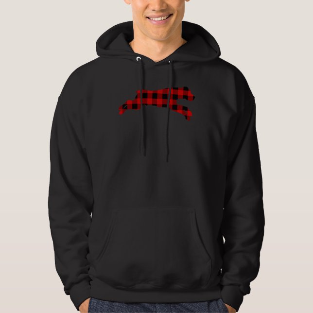 Rottweiler Buffalo Play Coola Pets Play Mönster Hoodie (Framsida)