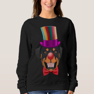Rottweiler Carnival Clown T Shirt