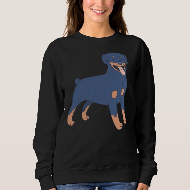 Rottweiler Classic 2 T Shirt (Framsida)