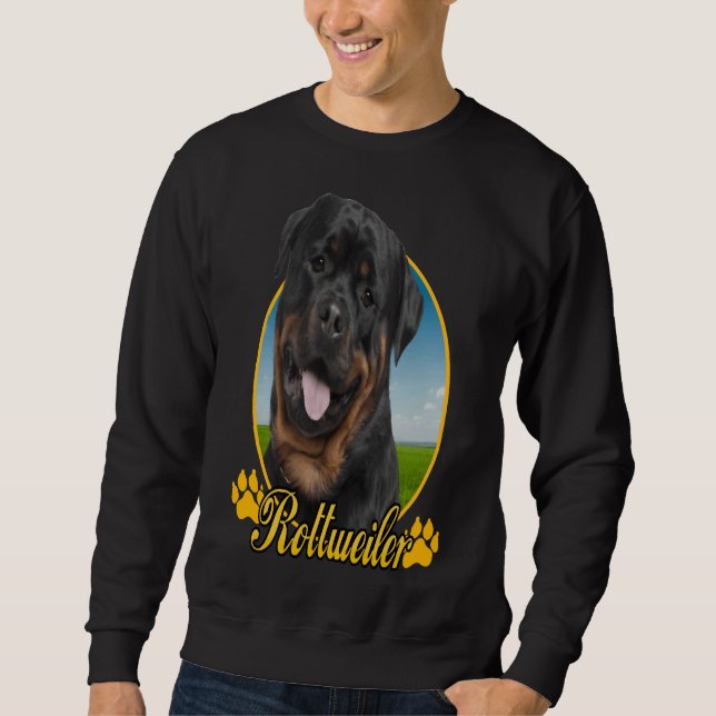 Rottweiler Classic 447 Lång Ärmad Tröja (Framsida)