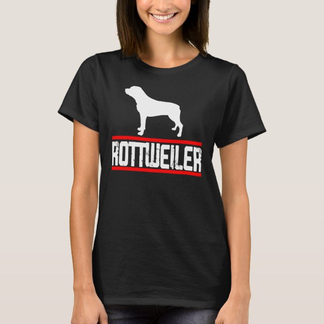 Rottweiler Clothing T Shirt (Framsida)