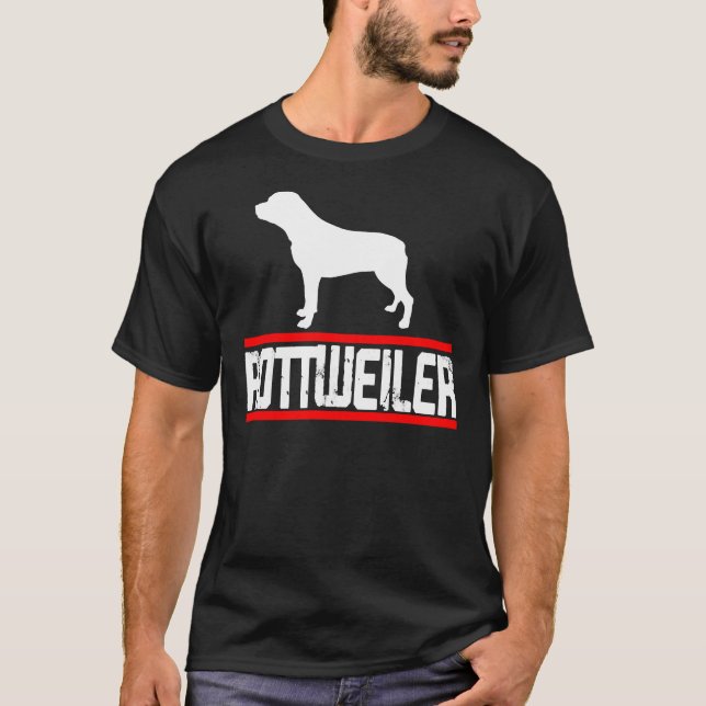 Rottweiler Clothing T Shirt (Framsida)
