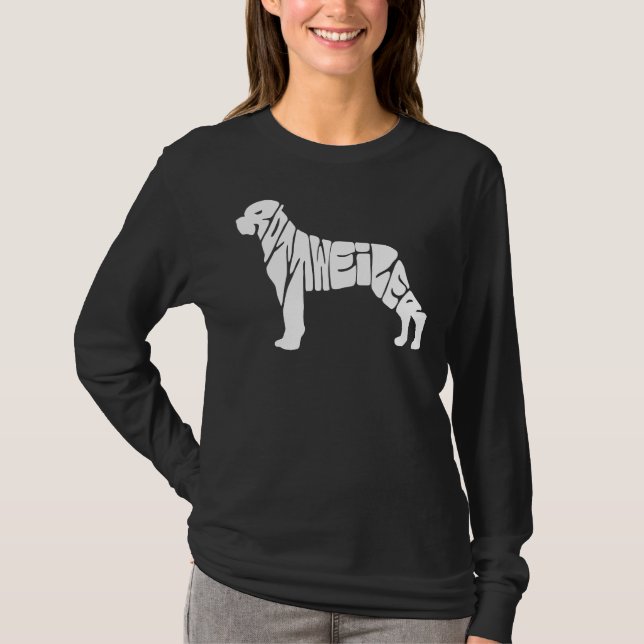 Rottweiler Coola Rottweiler Owner T Shirt (Framsida)