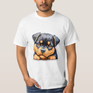 Rottweiler Cute manar tshirts