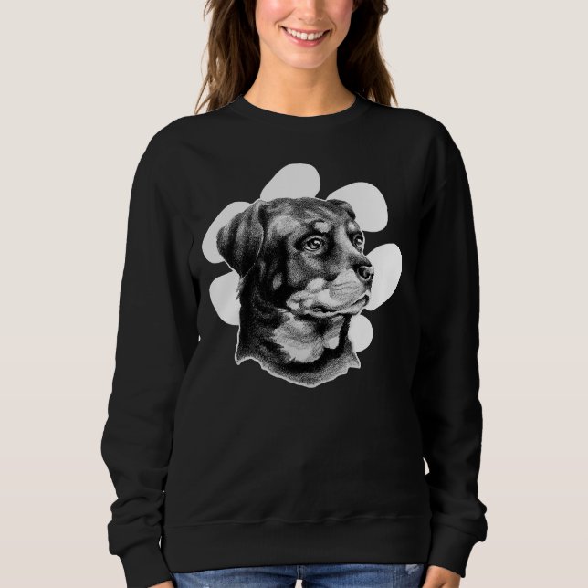 Rottweiler Devotion T Shirt (Framsida)