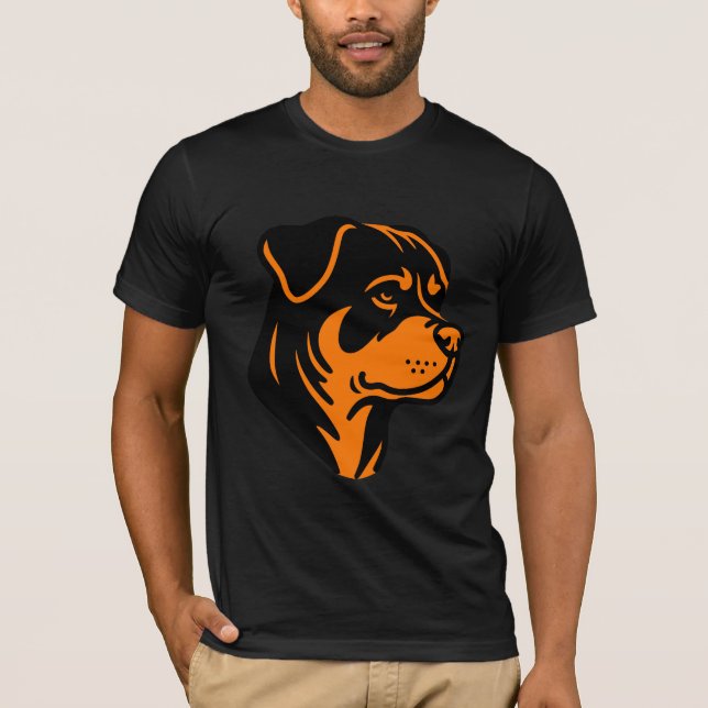 Rottweiler Dog Breed T Shirt (Framsida)