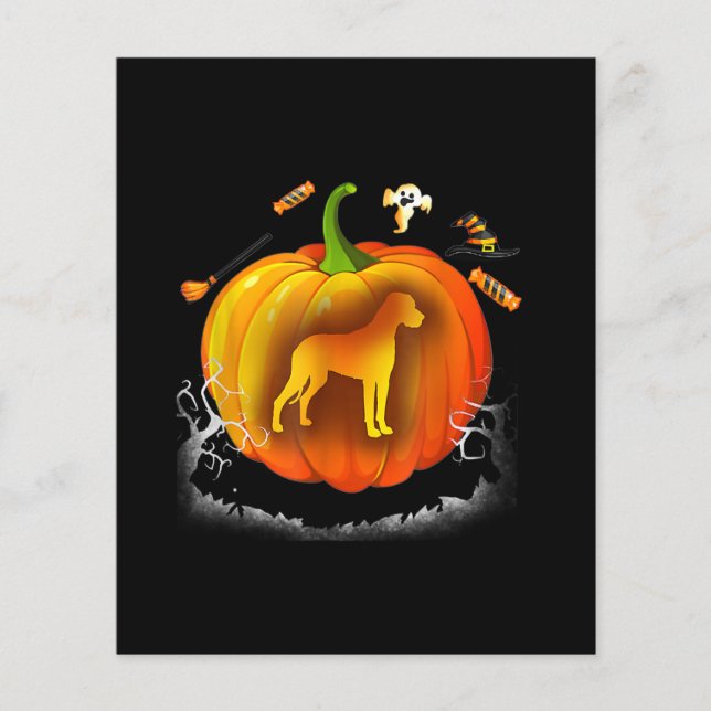 rottweiler dog pumpkin costume halloween (Framsida)