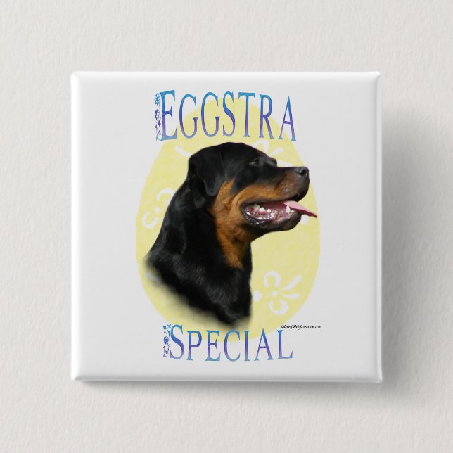 Rottweiler Eggstra Speciell Knapp (Framsida)