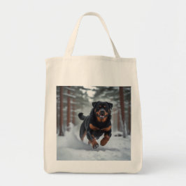 Rottweiler Elegant Livsmedel Tote Bag Tygkasse
