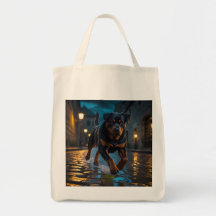 Rottweiler Elegant Livsmedel Tote Bag