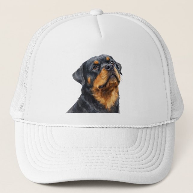 Rottweiler eller Rotti-hund  Keps (Framsida)