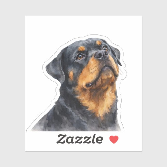 Rottweiler eller Rotti Klistermärken (Ark)