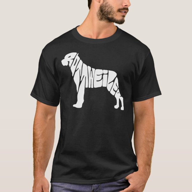 Rottweiler Essential T Shirt (Framsida)