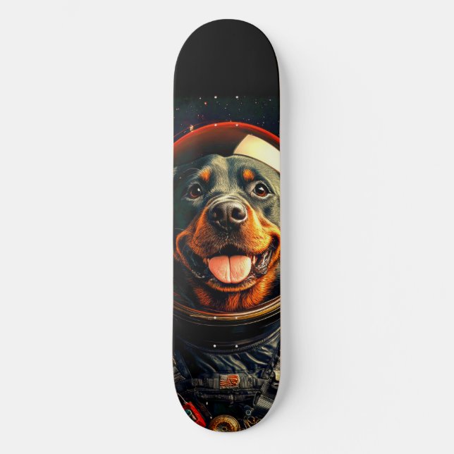 Rottweiler Explores Mini Skateboard Bräda 18,5 Cm (Framsida)
