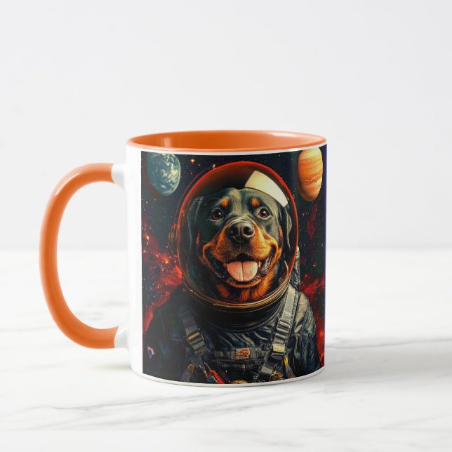 Rottweiler Explores Mugg (Vänster)