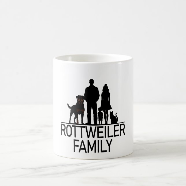 Rottweiler, Family Kaffemugg (Center)