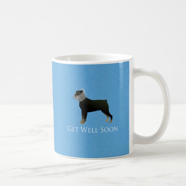 Rottweiler får snart bra design kaffemugg (Höger)
