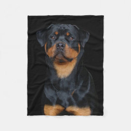 Rottweiler   fleecefilt