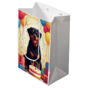Rottweiler Födelsedagsfirande