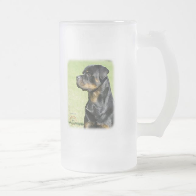 Rottweiler Frostat Ölglas (Höger)
