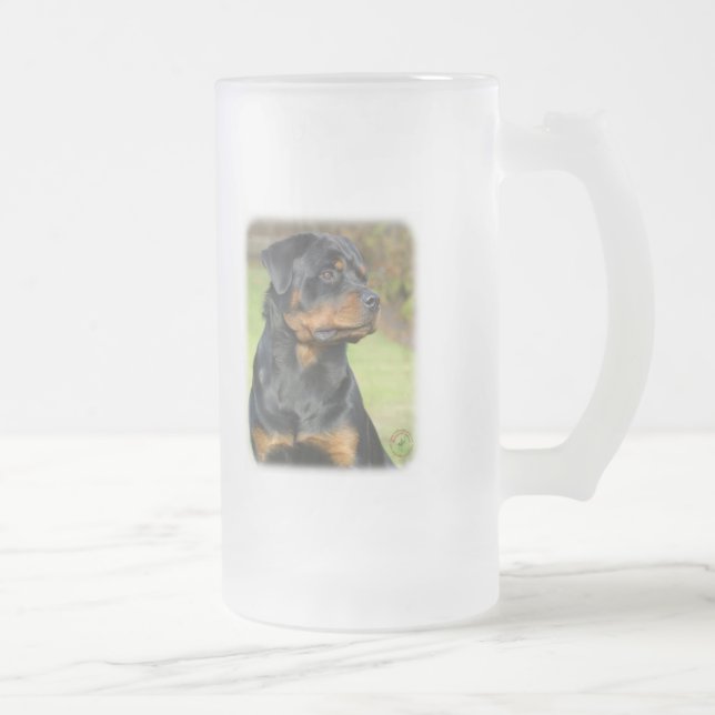 Rottweiler Frostat Ölglas (Höger)