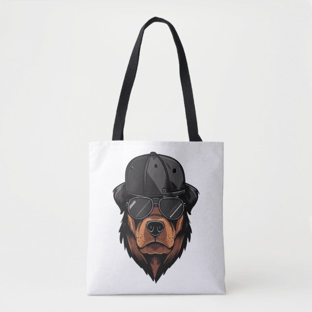 Rottweiler Gangster Tygkasse (Framsida)