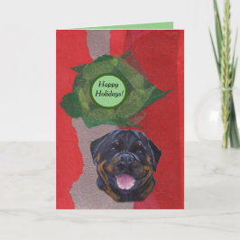 Rottweiler Glad helg Kort
