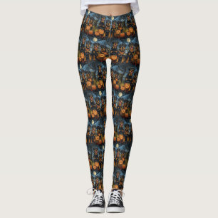 Rottweiler Halloween Kuslig Leggings
