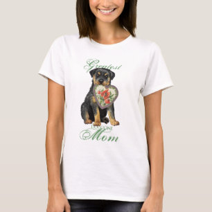 Rottweiler hjärtamamma tröja