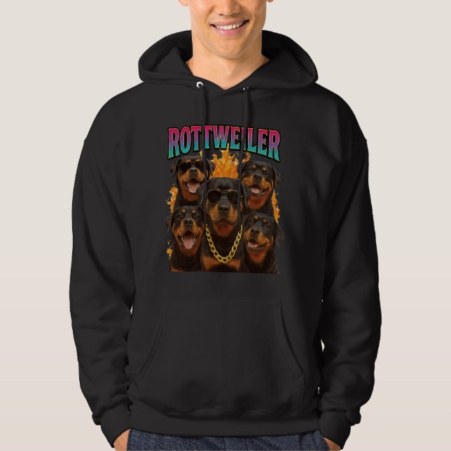 Rottweiler  hoodie (Framsida)